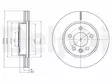 JARRULEVY DELPHI, 2 KPL / PKT, ETU, VOLKSWAGEN - Jarrulevyt - BG4343C - 2