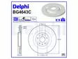 JARRULEVY DELPHI, 2 KPL / PKT, TAKA, AUDI A8 - Jarrulevyt - BG4643C - 2