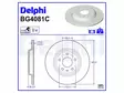 JARRULEVY DELPHI, 2 KPL / PKT, TAKA, AUDI / SKODA - Jarrulevyt - BG4081C - 2