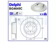 JARRULEVY DELPHI, 2 KPL / PKT, TAKA, BMW 1 2 - Jarrulevyt - BG4649C - 2