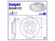JARRULEVY DELPHI, 2 KPL / PKT, TAKA, MERCEDES - Jarrulevyt - BG4811C - 2