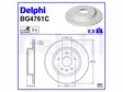 JARRULEVY DELPHI, 2 KPL / PKT, TAKA, OPEL - Jarrulevyt - BG4761C - 2