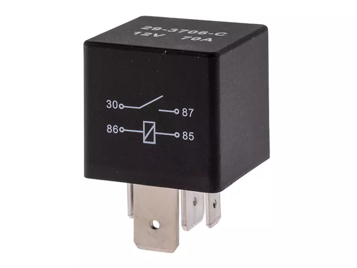 C-PWR KYTKENTÄRELE 12V 4-NAP. 70A - Hehkureleet yleismallit - 29-3706-C - 1