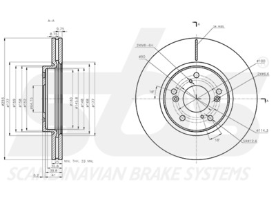 JARRULEVY SBS, 1 KPL/PKT, ETU, HONDA - Jarrulevyt - 88-1720C - 1