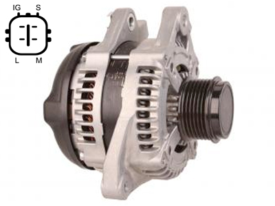LATURI 28-6522 100A AURIS,YARIS 1,33 09- - Laturit - 3200-60442EXC - 1