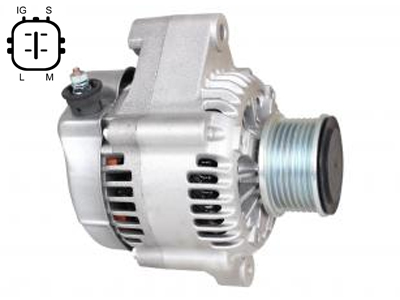 Elstock 28-7794 laturi 12V 85A Toyota Hiace/Hilux - Laturit - 3200-60747EXC - 1
