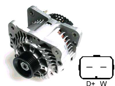 LATURI 90A VW 28-2591 - Laturit - 3200-4126EXC - 1