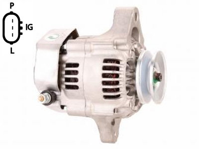 Elstock 28-4677 Laturi 12V 40A - Kubota - Laturit - 3200-4539EXC - 1