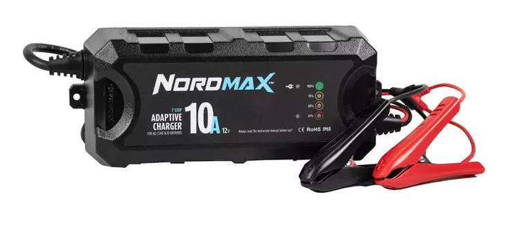 NORDMAX AKKULATURI 12V 10A - Nordmax akkulaturit - NM1210AC - 1