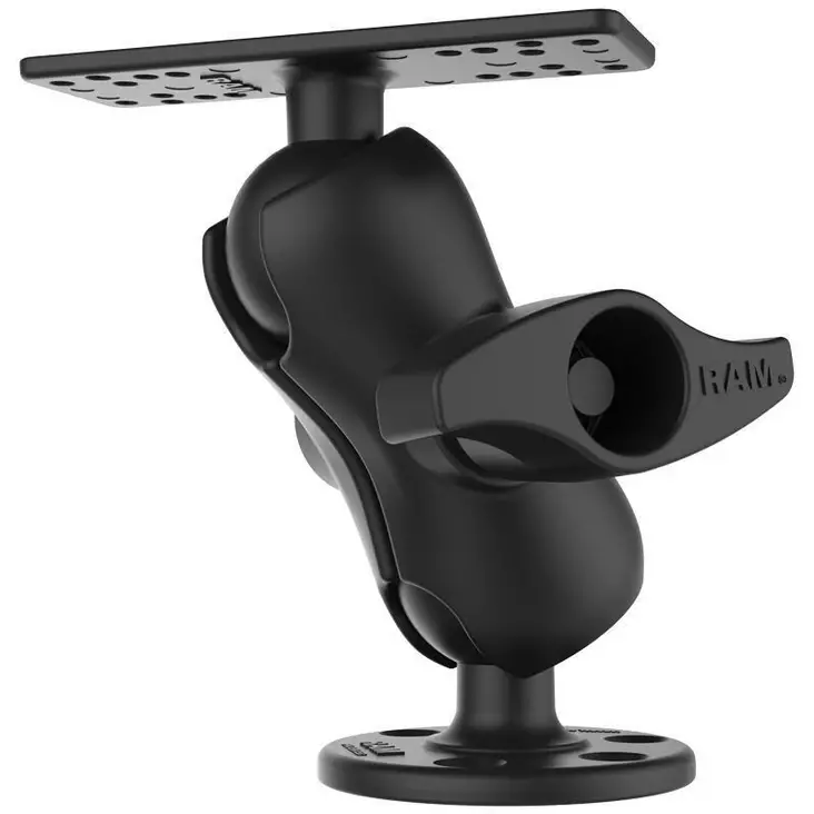Ram Mounts lyhyt Marine kiinnityssarja 2.25" D-sarja - Kiinnityssarja D-sarja 2,25" pallo - RAM-D-115-C - 1