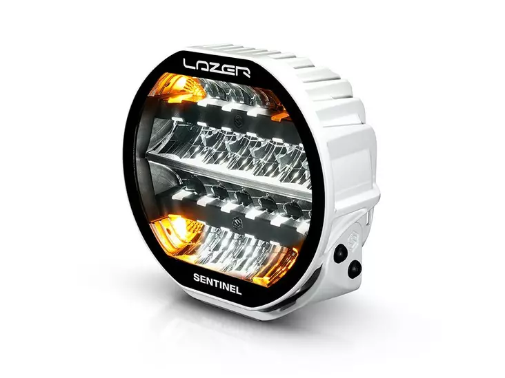 Lazer Sentinel Highline 9" valkoinen pyöreä led-lisävalo - Beacon - Pyöreät lisävalot - 0S9-HLE-WHT-PL2-BC - 1