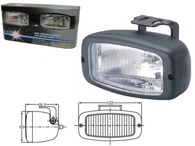 KAUKOVALOSARJA H3 133X65MM ### - Halogen-lisävalot - 1605-NS11D - 1