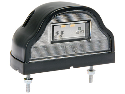 LED-REKISTERIVALO 12/24V MUSTA ADR - ISO - LED-Rekisterivalot - 14-1165-LED - 1