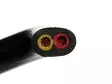 Draka musta AJMY autojohto 2x2,5mm2 - Litteä 50m - Autojohdot 2-N - 02314730-NK-CABLE - 2