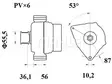 LATURI IA0963 90A - Laturit - 3200-4065MAHLE - 2