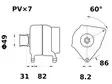 LATURI IA1134 100A - Laturit - 3200-5041MAHLE - 2