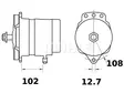 LATURI IA1527 220A - Laturit yleismallit - 3200-5952MAHLE - 2