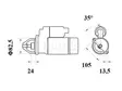 STARTTI 12V MS 725 - Startit - 5200-65719MAHLE - 2
