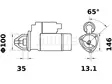 STARTTI BELARUS 12V 3,0KW 10-H - Startit - 5200-65326MAHLE - 2