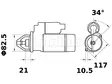 STARTTI IS0558 # - Startit - 5200-8265MAHLE - 2