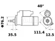 STARTTI # IS0722 VW - Startit - 5200-8218MAHLE - 2