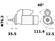 STARTTI IS0724 VW - Startit - 5200-8424MAHLE - 2