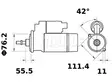 STARTTI IS0776 VW - Startit - 5200-7056MAHLE - 2