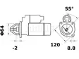 STARTTI IS0787 PSA - Startit - 5200-8444MAHLE - 2
