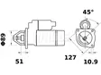 STARTTI IS1056 12V 4,2KW - Startit - 5200-7862MAHLE - 2