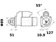 STARTTI IS1063 12V 4,2KW 10-H. - Startit - 5200-8917MAHLE - 2