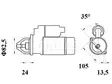 STARTTI IS1108 HATZ - Startit - 5200-7210MAHLE - 2