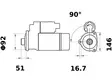 STARTTI IS1178 12V 6,5KW - Startit - 5200-65333MAHLE - 2
