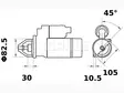 STARTTI IS1252 JOHN DEERE 24V 3,0KW # - Startit - 5200-65342MAHLE - 2