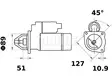 STARTTI IS1342 CLAAS ARION 12V 4,2KW - Startit - 5200-65323MAHLE - 2