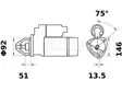 STARTTI IS9143 24V 6.2KW MB - Startit - 5200-7233MAHLE - 2