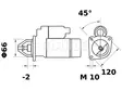 STARTTI UUSI IS0716 PSA 1,4KW # - Startit - 5200-8232MAHLE - 2