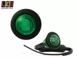 ÄÄRIVALO 12-24V VIHREÄ, PYÖREÄ - Vihreät äärivalot - 1614-181GME - 1