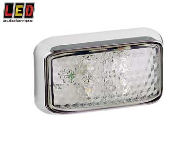 ETUÄÄRIVALO - KROMI RUNKO - Kirkkaat äärivalot - 1614-35CWME - 1