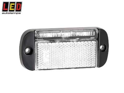 ETUÄÄRIVALO, OHUT - MUSTA RUNKO - Kirkkaat äärivalot - 1614-44WME - 1