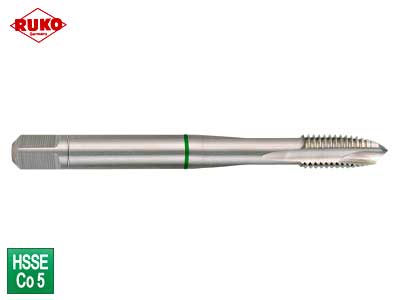 KIERRETAPPI RUKO HSSCO M8 X 1,25MM - Kierteitys: konetapit - RU-232080E - 1