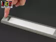 SISÄVALO, KAPEA, HIPAISUKYTKIMELLÄ, 12V - 410MM - HARMAA ALUMIIN - LED-sisävalot, suorakaide - 1614-40410G - 2
