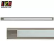 SISÄVALO, KAPEA, ILMAN KATKAISIJAA, 12V - 660MM - HARMAA ALUMIIN - LED-sisävalot, suorakaide - 1614-40660G - 1