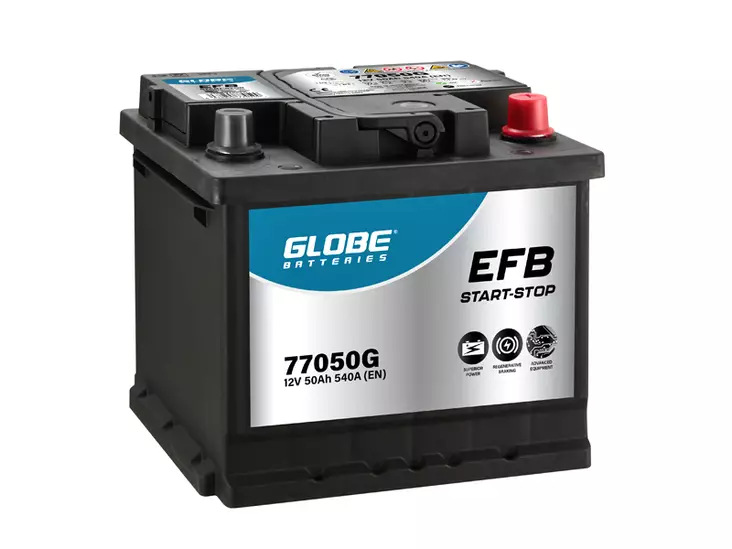 GLOBE EFB 50AH 207X175X190 -/+ 540A EN - GLOBE käynnistysakut - 1806-77050G - 1