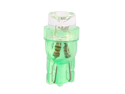 LED-POLTTIMOPARI T10 VIHR.12V - LED-polttimot lasikanta - 1236LED-VIH - 1