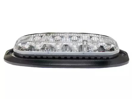 LED-TASOVILKKU SININEN 12/24V 110X32X22 - LED-tasovilkku - 40-X6SI - 2