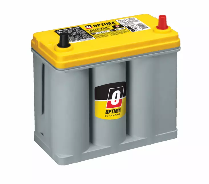 Optima YellowTop 12V 38Ah - YTR 2.7J (pikkunapa) - Optima vene- ja vapaa-ajan akut - 1810-YTR27J - 3