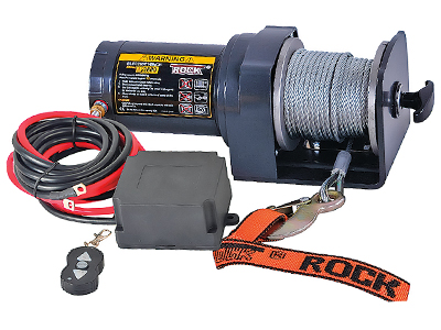 Rock sähkövinssi 12V - 907KG - Vaijerilla (langaton kauko-ohjain) - Sähkövinssit 12V - 9201-10000-L - 1