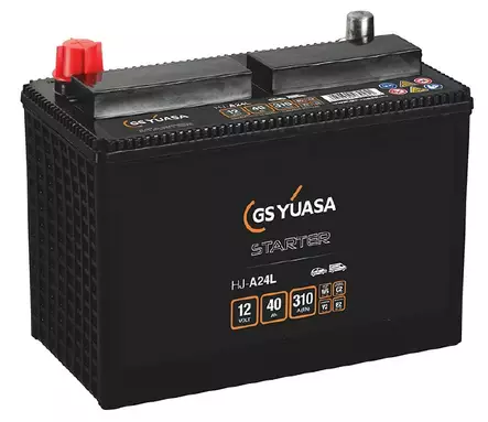 Yuasa GS Auxiliary AGM käynnistysakku 40Ah 310A - HJ-A24L - YUASA GS käynnistysakut - 327-HJ-A24L - 1