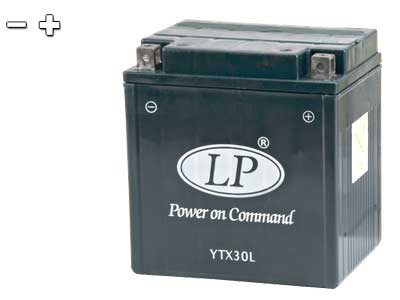 LANDPORT AGM 30 AH 168X127X177 -/+ - Euroglobe Mp-akut - 1805-YTX30L - 1
