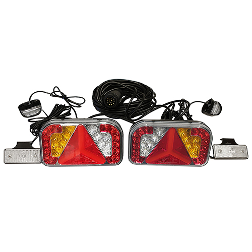 Peräkärryn led-valosarja 12-24V 13-nap 5,8M - LED-Perävaunuvalaisimet - 16345L - 1